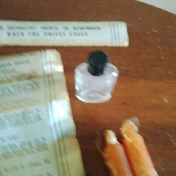 Antique Wooden Wall Crucifix With Hidden Compartment Candles Holy Water Bottle - Picture 11 of 16